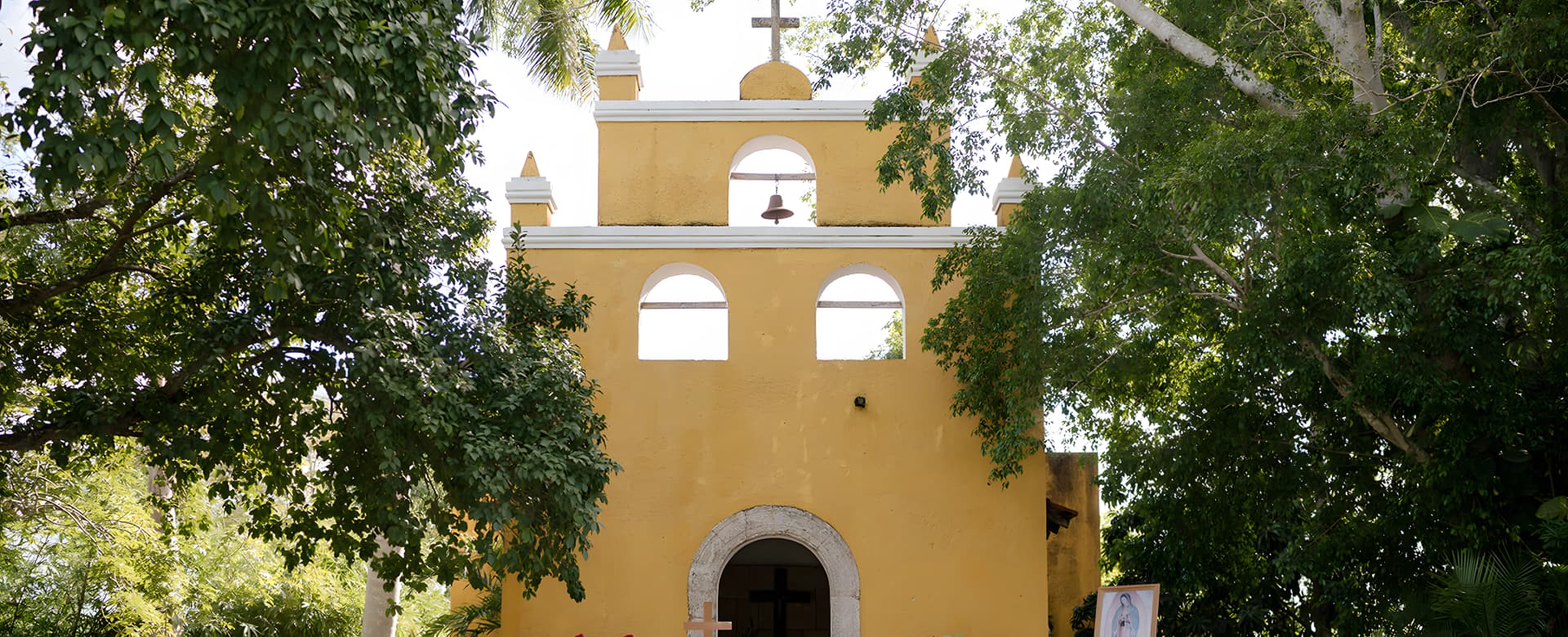 Jardín Capilla de Hacienda Chuntuac