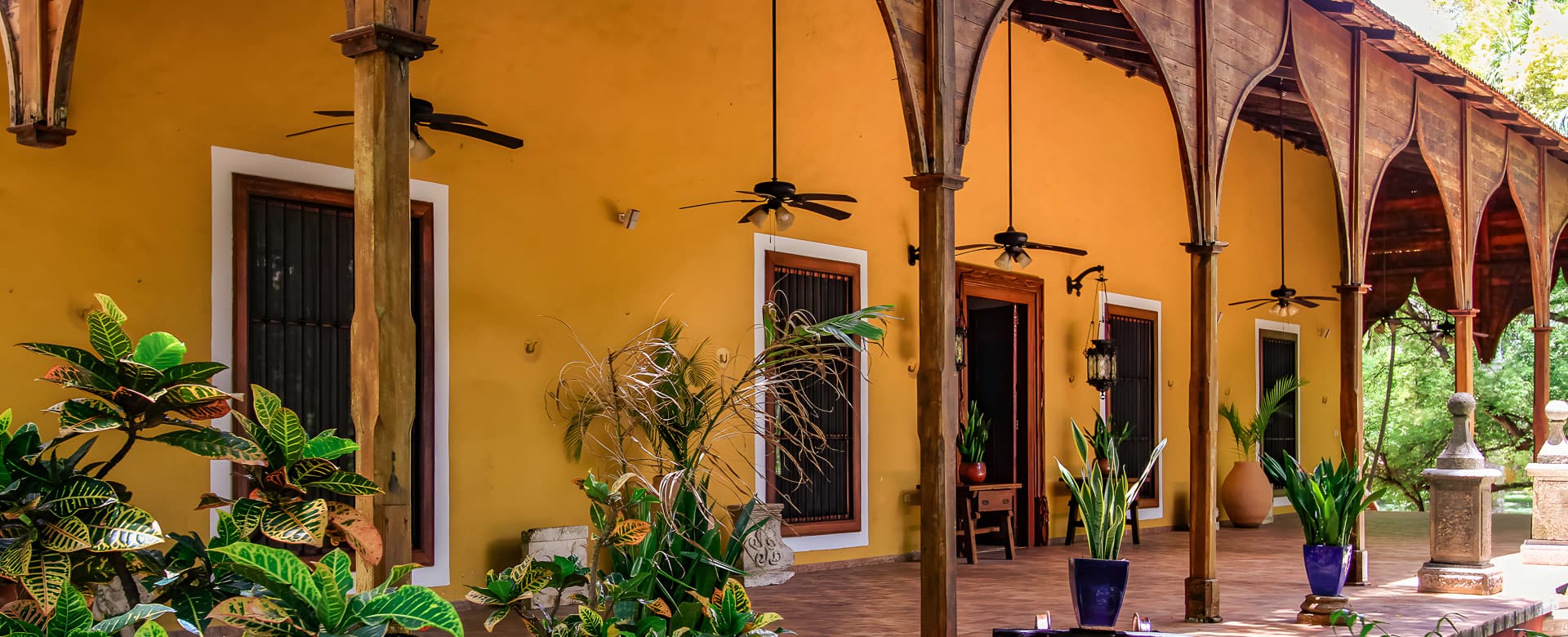Terraza Morisca de Hacienda Chuntuac