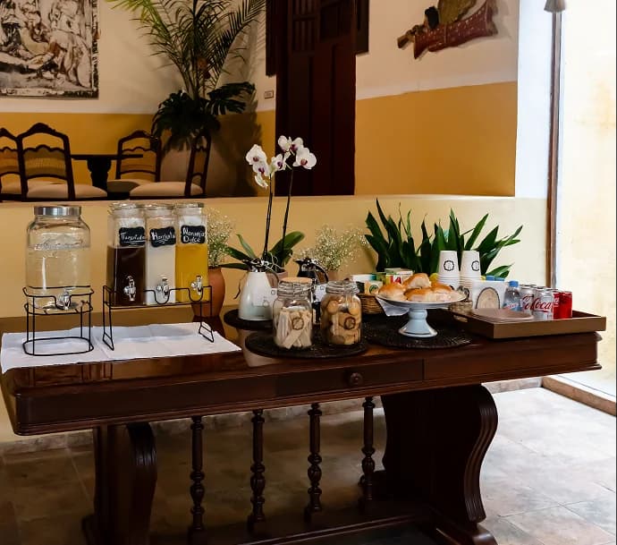 Snack bar en Hacienda Chuntuac